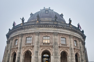Fototapeta na wymiar Bode Museum located on Berlin, Germany