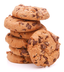 Chocolate homemade pastry cookies