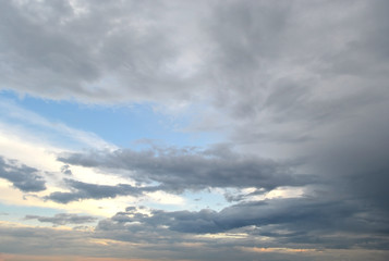 Clouds at evening