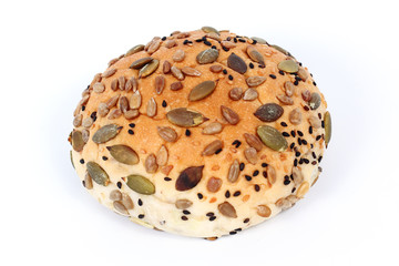 Bread poured by cereal