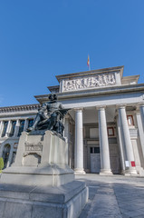 Fototapeta premium Prado Museum in Madrid, Spain