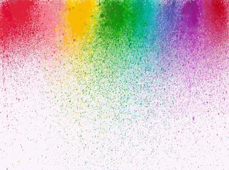 Rainbow splash - 64494052