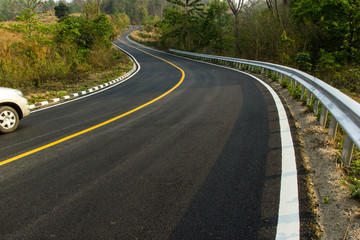 Nice asphalt road