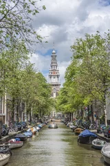 Türaufkleber Zuiderkerk in Amsterdam, Netherlands. © Anibal Trejo