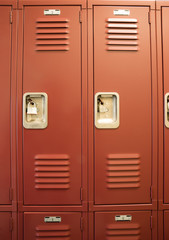 Student Lockers University School Campus Hallway Storage Locker