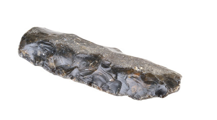 Stone age knife. Paleolithicum 5.400 BC