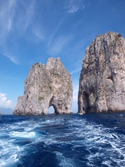 Faraglioni, Capri Island, italy