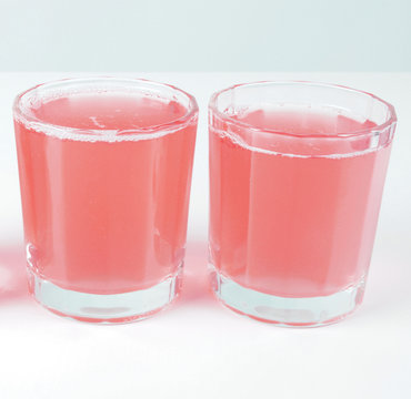 Pink grapefruit saft