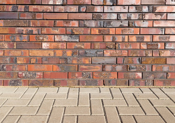 Background texture of a brick wall