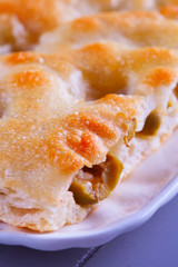 Foccaccia with olives