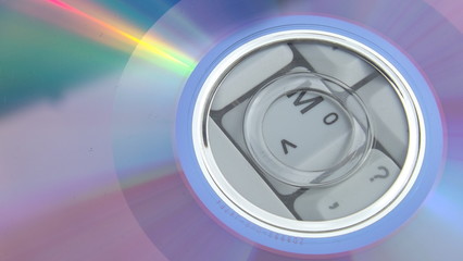 DVD with Notebook Keyboard