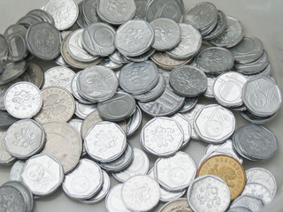 Czech korunas coins