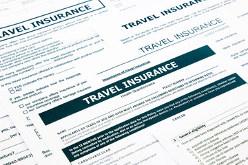 travel insurance form