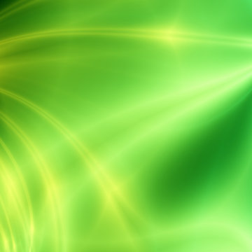 Light green wave abstract elegant background