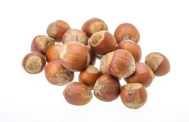 Obraz premium Hazelnut heap