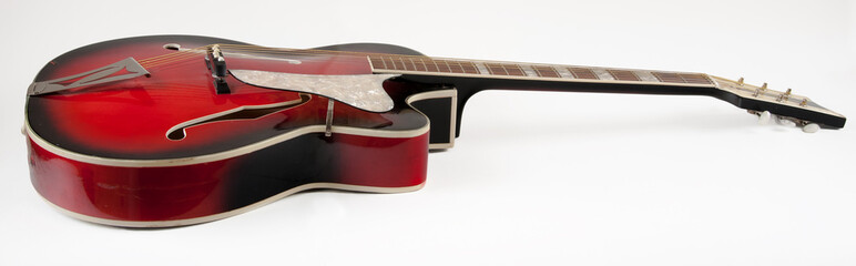 Vintage archtop guitar