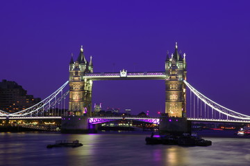 Die Tower Bridge von London