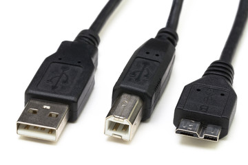 usb, mini usb, micro usb