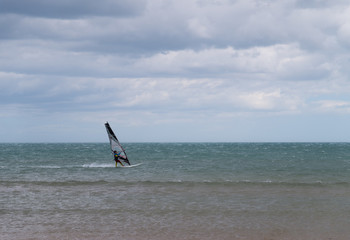 Naklejka premium Planche à voile