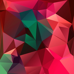 Abstract triangle geometric square colorful vector background