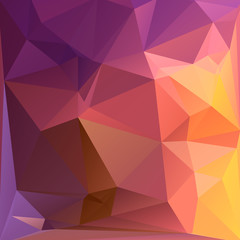 Abstract triangle geometric square colorful vector background