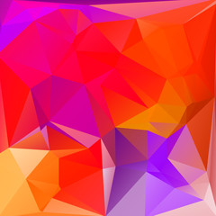 Abstract triangle geometric square colorful vector background