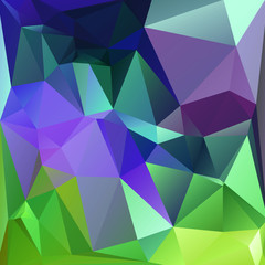 Abstract triangle geometric square colorful vector background