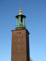 Fototapeta na wymiar Stockholm, Sweden - City Hall