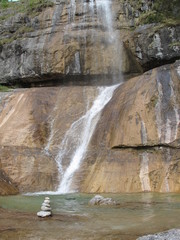 wasserfall am königsee