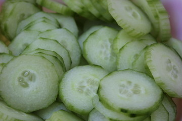 cucumber slices
