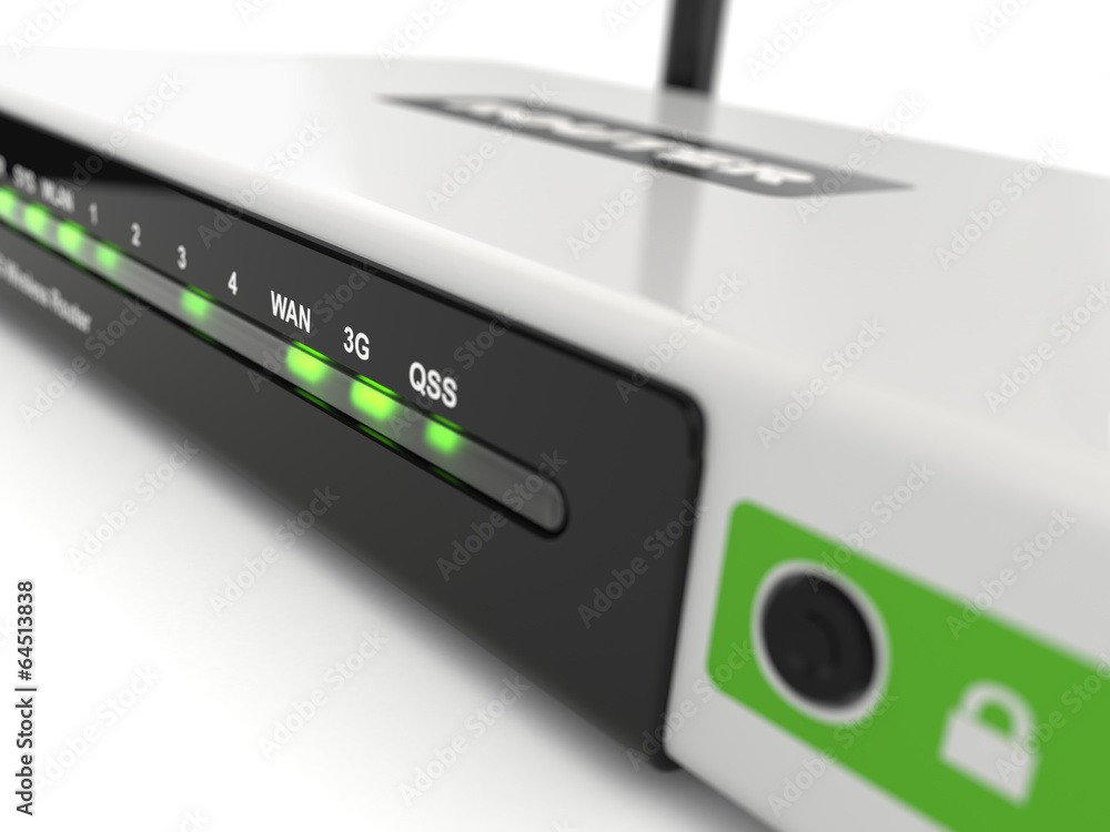 Poster wireless router