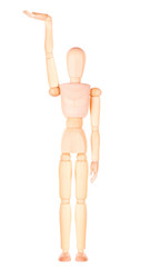 wooden Dummy with empty hand holding
