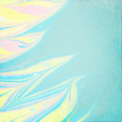 Shabby Chic Background with marbeled color