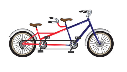 Bicycle - tandem