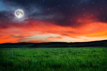 night background