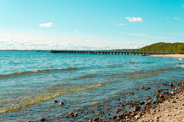 Fototapeta premium Coast of Baltic sea, Poland