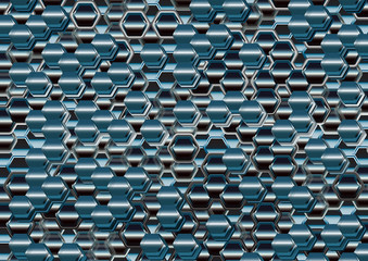 Fototapeta premium Streszczenie Kolorowe Tło Sześciokątne.