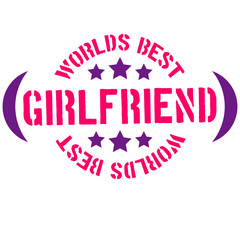 Worlds best Girlyfriend Logo
