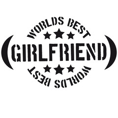 Worlds best Girlyfriend Logo