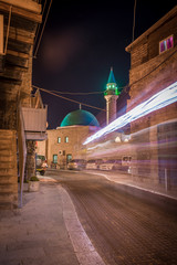 Akko at night