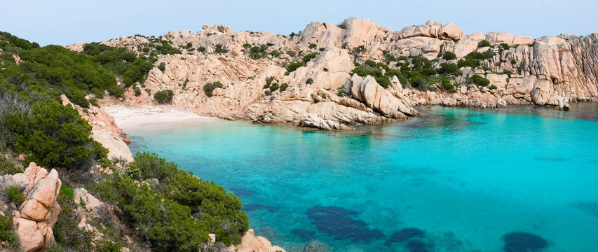 Caprera island, Sardinia, Italy