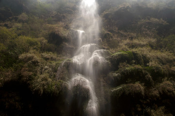 Fototapeta na wymiar Malinghe waterfall in Xingyi city,Guizhou,China.