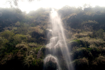 Fototapeta na wymiar Malinghe waterfall in Xingyi city,Guizhou,China.