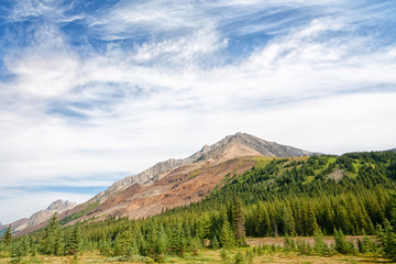 Highwood Pass Mountain Landscape