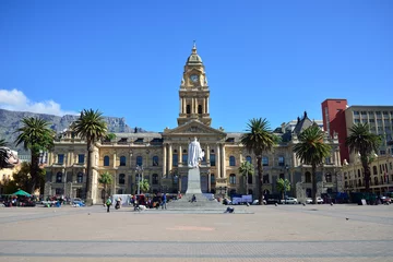 Selbstklebende Fototapete Südafrika Rathaus von Kapstadt