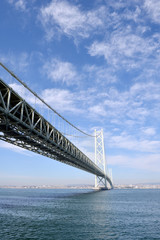 Suspension bridge in Kobe -1