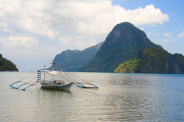 On a tropical island. Philippines.