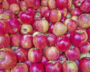 fresh apples for sale, juicy background