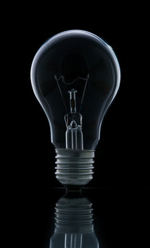 Lamp light bulb isolated