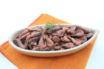 crevettes grises